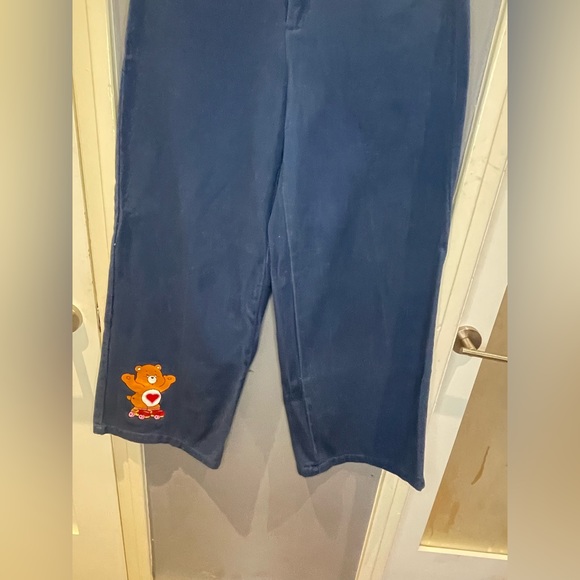 Care Bears Denim jeans with Cartoon Print Wide Leg Pants - Picture 6 of 9